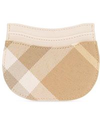 Burberry - Checked Card Case, - Lyst