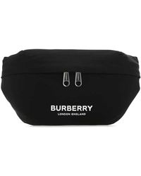 Burberry Black Nylon Sonny Belt Bag