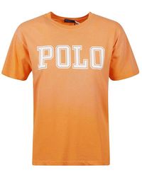Polo Ralph Lauren - Logo-printed Crewneck T-shirt - Lyst