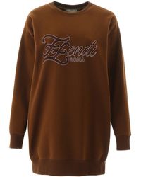 fendi oversized sweatshirt
