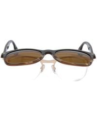 ZEGNA - Round-frame Sunglasses - Lyst