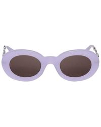Jacquemus - Les Lunettes Pralu Oval Frame Sunglasses - Lyst