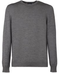 Drumohr - Crew Neck Knit Sweater - Lyst