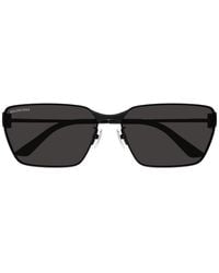 Balenciaga - Geometric Frame Sunglasses - Lyst