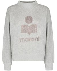 Isabel Marant - Logo Printed Sweater - Lyst
