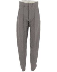 Isabel Marant - High-rise Tailored Pants - Lyst