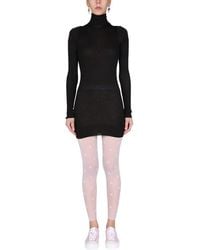 Givenchy - Ribbed Slim Fit Mini Dress - Lyst
