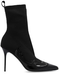 Balmain - Heeled Ankle Boots - Lyst