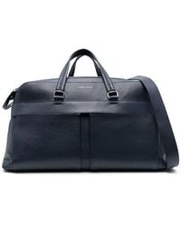 Orciani - Logo Lettering Zipped Duffle Bag - Lyst