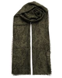 Etro - Scarf In Wool And Cashmere - Lyst