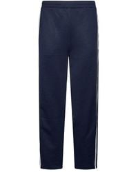 Ami Paris - Side-Stripe Straight Leg Track Pants - Lyst