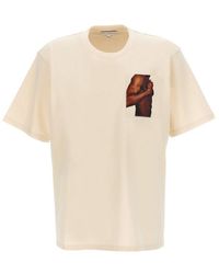 JW Anderson - Crewneck Short-sleeved T-shirt - Lyst