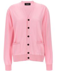 DSquared² - Knit Cardigan Sweater, Cardigans - Lyst