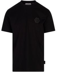 Philipp Plein - Iconic Plein Crewneck T-Shirt - Lyst