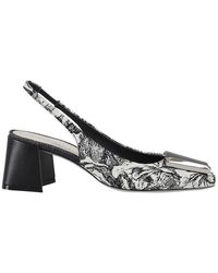 パンプス Roberto Festa Slingback Juin With Sculptural Heel And Roberto Festa Slingback Juin With Sculptural Heel And