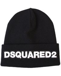 DSquared² - Branded Beanie Hat - Lyst