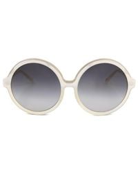 Linda Farrow - X Nº21 Round Frame Sunglasses - Lyst