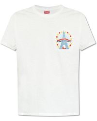 KENZO - T-shirt With Logo, - Lyst