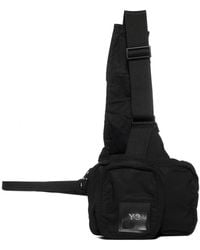 Y-3 Logo Patch Vest Bag - Black