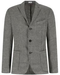 Boglioli - Classic Houndstooth Tailored Jacket - Lyst