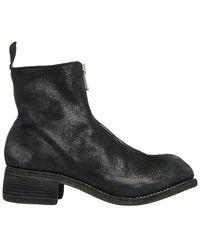 Guidi - Pl1 Front Zipped Ankle Boots - Lyst