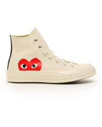 converse play white high top