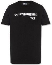 DIESEL 't-just-g19' T-shirt - Black