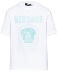 Versace - Medusa Biggie Crewneck T-Shirt - Lyst