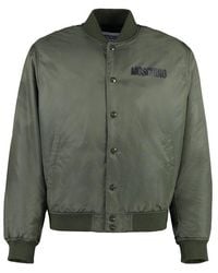 Moschino - Nylon Bomber Jacket - Lyst