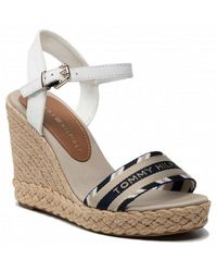 Tommy Hilfiger Wedge sandals for Women | Online Sale up to 75% off | Lyst