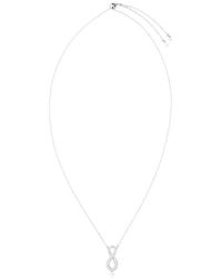 Swarovski - Infinity Charm Necklace - Lyst