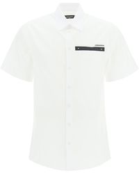 DSquared² Logo Print Shirt - White