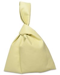 Nanushka - Jen Knot Detailed Clutch Bag - Lyst