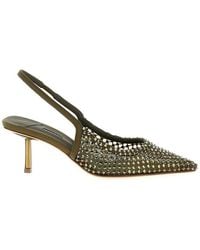 Le Silla - Gilda Embellished Slingback Pumps - Lyst