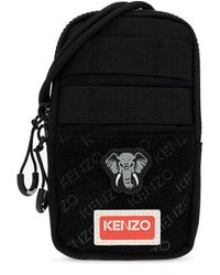 KENZO - 'jungle' Strapped Phone Holder - Lyst