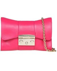 Furla - Shoulder Bag In Soft Leather - Lyst