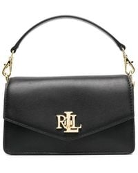 Polo Ralph Lauren - Logo Plaque Shoulder Bag - Lyst