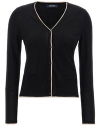 Max Mara - 'Max Mara Kenya V-Neck Cardigan - Lyst