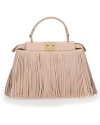 Fendi Peekaboo Iconic Mini Handbag - Pink