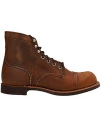 Red Wing Iron Ranger Ankle Boots - Brown