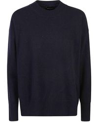 Roberto Collina - Crewneck Knit Sweater - Lyst