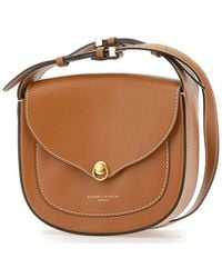 Gianni Chiarini - Isa Logo Embossed Shoulder Bag - Lyst
