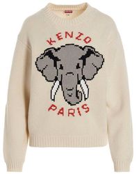 KENZO - Logo Sweater - Lyst