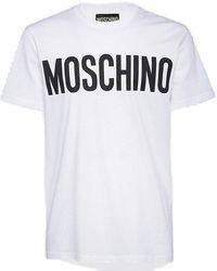 Moschino - T-shirt With Logo Print - Lyst