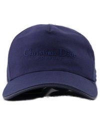 Dior - Logo Embroidered Baseball Cap - Lyst