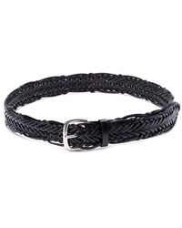 Orciani - Masculine Braided Belt - Lyst