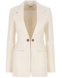 Chloé - Double-breasted Tailored Blazer - Lyst