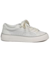 Dior - Dior Round Toe Lace-up Sneakers - Lyst