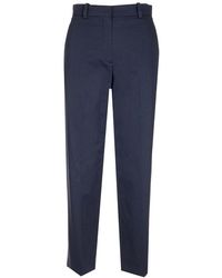 KENZO - Logo Patch Cropped Trousers - Lyst