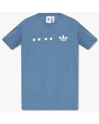 adidas Originals - T-shirt With Logo, - Lyst